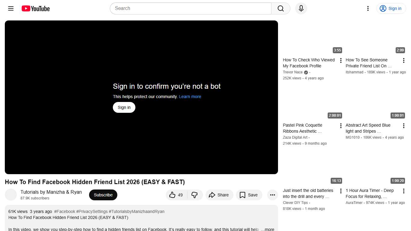 How To Find Facebook Hidden Friend List 2026 (EASY & FAST) - YouTube